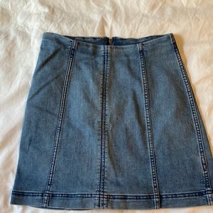 Free people mini skirt